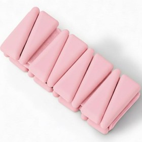 Resim 2 x 0,5 KG Üçgen Model Bilek Ağırlığı -Pembe 