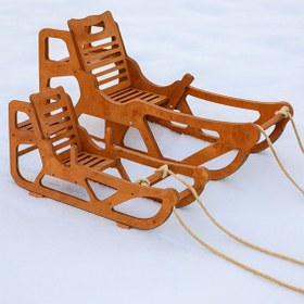 Resim Mandu Ahşap Kar Kızağı Ahşap 