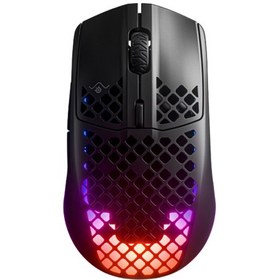 Resim Steelseries Aerox 3 2022 Rgb Kablosuz Onyx Gaming Mouse Siyah 