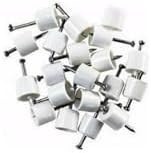 Resim Misda Store Lüx Çivili Raf Pimi Beyaz 100 Lü Paket 