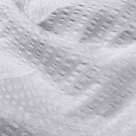 Resim Gofre Poplin %100 Organik Pamuk Çocuk Yastık Kılıfı 50 x 70 cm Gri 