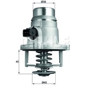 Resim TERMOSTAT GOVDELI BMW F22 F30 G20 F32 F10 E60 E63 F12 F13 F06 E65 G14 G15 G01 G02 E53 E70 F15 G05 E71 F16 MAHLE TM27105 