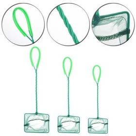 Resim Akvaryum Balık Mini Kepçesi 3" 8x7cm 