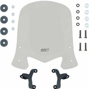 Resim Gp Kompozit Tvs Jupiter 125-110 Uyumlu Ön Cam Şeffaf 42cm 