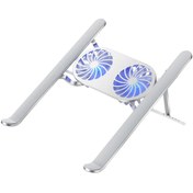 Resim Go İthalat ÇİFT FANLI TAŞINABİLİR ALÜMİNYUM NOTEBOOK SOĞUTUCU STAND (5224) 