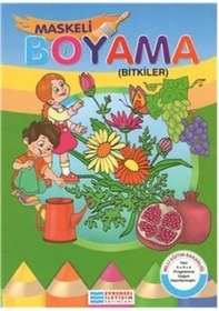Resim Maskeli Boyama Bitkiler 