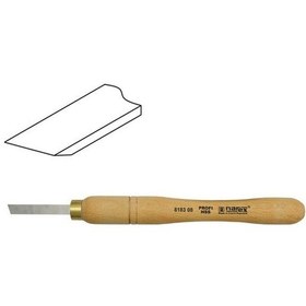 Resim Narex 818308 Hss Mini Ahşap Torna Bıçağı Sağ Eğri Ağız 8X50 Mm 