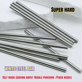 Resim 10 adet, Parlatılmış Paslanmaz Çelik Çubuklar, Süper Sert Yüksek Hızlı Çelik, Endüstriyel Metal İşleme, Mekanik Parçalar vb. Projeler için Uygun, Yüksek Kaliteli Lineer Şaftlar ile Projeler, Uzunluk 100-105mm, Çap 1-4mm, DIY El Sanatları, Metal İşleme Hobileri ve Endüstriyel Kullanım için İdeal | Parlatılmış Yüzey Bitişi | Hassas Kesim 