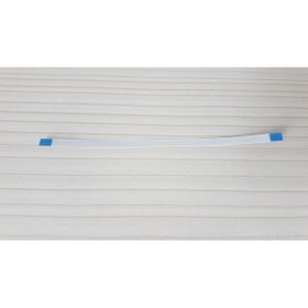 Resim FFC 6 Pin 10cm Düz 0.5mm Adımlı Esnek Flex Kablo Awm 20624 80c 60v Şerit Fleks Film 