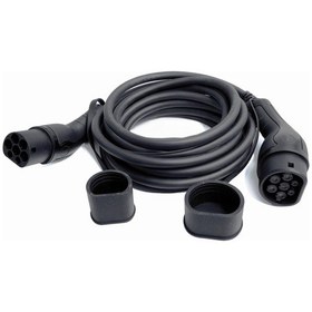 Resim Beek Type2 &lt -&gt Type2 Iec Elektrikli Araç Şarj Kablosu, 400v / 16a 11kw Ip55, Düz Tpu Kablo, 3 Metre&lt Br&gt Beek Type2 To Type2 Iec Ev Chargin 