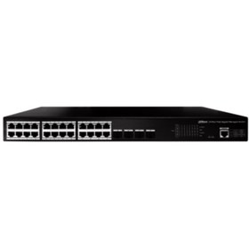 Resim Dahua Pfs4428-24gt-370 24ge Poe Port (24xpoe 370w), 4xsfp Managed Switch 