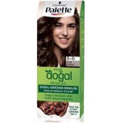 Resim Palette Kalıcı Doğal Renkler Saç Boyası 5-0 Açık Kahve 
