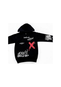 Resim Mon Cherry Erkek Çocuk Kapüşonlu Limited Edition Sweatshirt-14684 Siyah 
