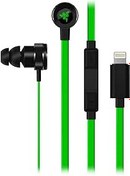 Resim Razer iOS için Hammerhead Kulaklıklar: DAC - Özel Ayarlanmış Çift Sürücü Teknolojisi - Sıralı Mikrofon ve Ses Kontrolü - Alüminyum Çerçeve - Lightning Konektörü - Yeşil, RZ04-02090100-R3U1 