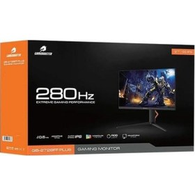 Resim Gamebooster GB-2728FF PLUS 27" 280hz SS IPS 0.5ms FHD 2xHDMI,1+2DP1 Oynar Ayak Gaming Monitör 