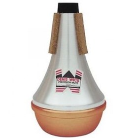 Resim Denis Wick DW5504C Bakır Uçlu Düz Trompet Sürdini | Bakır Alt Bölüm ile Daha Sıcak ve Zengin Ton Karakteri Profesyonel Entonasyon 