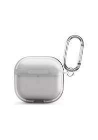 Resim Apple Uyumlu AirPods 4 Kılıf Airbag 42 Metal Askı Aparatlı Kapak Kulaklık Kılıfı Estetik Ve Maksimum Koruma Beyaz 