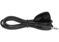 Resim Moveevo Stb Dış Ir Uzatma Kablosu, 3.5mm Dc Plug, 1.2m Siyah Bakır Kablolu, 38khz 10-15m Alım Mesafesi, Ev Ve Araç Cihazları İçin 