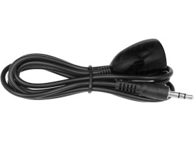 Resim Moveevo Stb Dış Ir Uzatma Kablosu, 3.5mm Dc Plug, 1.2m Siyah Bakır Kablolu, 38khz 10-15m Alım Mesafesi, Ev Ve Araç Cihazları İçin 