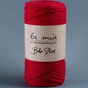 Resim La Mia Boho Slim Kırmızı El Örgü İpi -L033 - 34197 