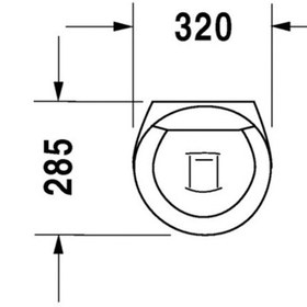 Resim Duravıt Starck 1 Pısuvar 0835320000 