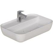 Resim Dura Nexus Lavabo Set Tezgah Üstü Delikli 40 x 60 CM Ince Yanak 