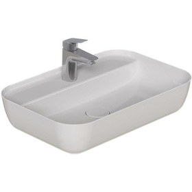Resim Dura Nexus Lavabo Set Tezgah Üstü Delikli 40 x 60 CM Ince Yanak 