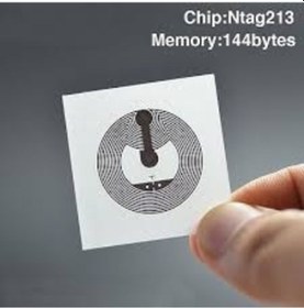 Resim Boş 13.56Mhz Ntag213 Nfc 213 Programlanabilir Sticker.. 100 Adet 