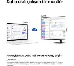 Resim Samsung 4k Uhd Akıllı Tv-monitör i Bağlantı Smart Slim Monitör 