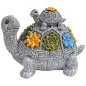 Resim Ofis, Masa, Balkon Ve Dış Mekan Masaları İçin Kaymaz Tabanlı, Kaplumbağa Tasarımlı Dış Mekan Küllüğü İçin Kapaklı Küllük 