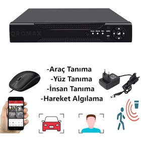 Resim 5 Kameralı Ip Set Yapay Zeka Özellikli Gece Renkli Sesli Ip 4386w 
