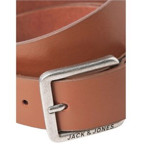 Resim Jack & Jones Jacespo Belt Noos Erkek Kemer-32756 Açık Kahverengi 