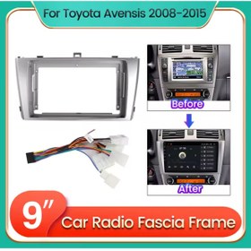 Resim ALCARS TOYOTA AVENSİS 2008-2015 9 İNC MULTİMEDYA ÇERÇEVESİ 