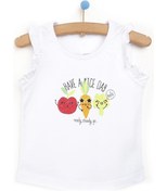 Resim HelloBaby Basic Kız Bebek Atlet Tshirt 