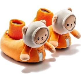 Resim Twigy Api Çocuk Hayvanlı Panduf Turuncu 24/31 CC0687 Turuncu 