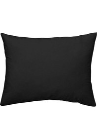 Resim Siyah %100 Pamuklu 2 Adet 50x70 Yastık Kılıfı Siyah 