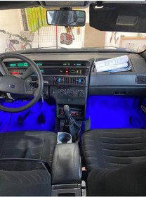 Resim Modül 3 Led 3w Kablolu Parmak Led 5 Adet Mavi Renk 