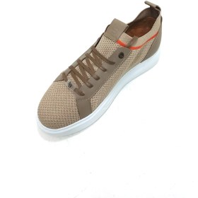 Resim Lucıano Bellini Vizon Triko Erkek Sneaker Ayakkabı 