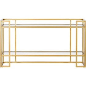 Resim Hitit Dekorasyon Jeade Gold Metal&cam Dresuar 
