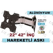 Resim EYEPC 22 İnç 42 İnç Led Lcd Televizyon için Hareketli Askı Aparatı 