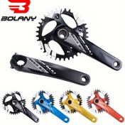 Resim BOLANY Dağ Bisikleti Krank Seti - 170mm Alüminyum Alaşım, BB91 Alt Mafsal, 34T/36T Zincir Halkası, Hafif & Dayanıklı MTB Yükseltme, Siyah, Mavi, Sarı, Kırmızı Seçenekleri, Bb91 Krank Seti | Hafif Krank Seti | Hassas Mühendislik 