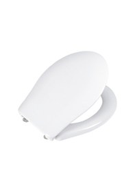 Resim Tema 41103 Duroplast Plaza - Üstten Krom Menteşeli Klozet Kapağı 