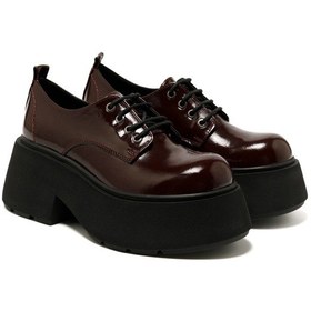 Resim Oxford Klasik Kadın Rc-24k-001-r38401 John May 582-bordo Rugan Bordo 