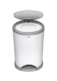 Resim Korbell Bebek Bezi Çöp Kovası Sistemi 16 L Beyaz - Gri 