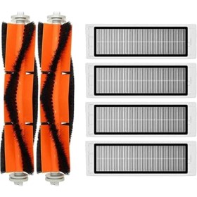 Resim Roborge Dreame D9 Robot Süpürge Uyumlu 6'lı Yedek Parça Seti 