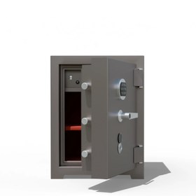Resim Premium 70 cm Şifreli Çelik Kasa - Dayanıklı Ofis Tipi Kasa - Beyaz 