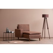 Resim Lungo Modüler Daybed - Açık Kahve Keten Açık Kahverengi 