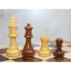 Resim Marsilyan Özel Vernikli Mıknatıs Taşlı Ahşap Katlanabilir Kutulu Satranç Oyunu 25 cm 