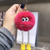 Resim Silver1 Gıoıo Yeni Gerçek Saç Kolye Sevimli Bebek Küçük Cinderblock Bebek Kolye Araba Anahtarlık (Yurt Dışından) 