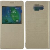 Resim Nettech Samsung Galaxy A510 A5 2016 Uyumlu Pencereli Kapaklı Kılıf 
